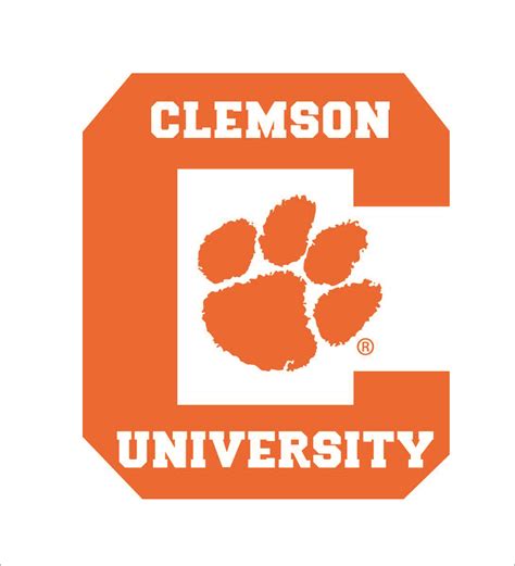 clemson university logo svg
