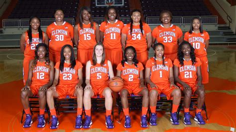 clemson women's basketball roster