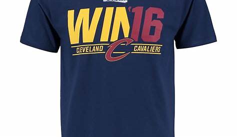 Cleveland Cavaliers Navy NBA Playoff Win '16 T-Shirt