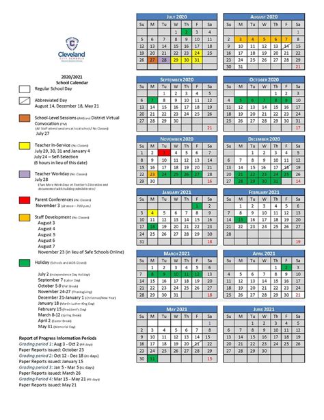 Cleveland County Schools 2024 Calendar