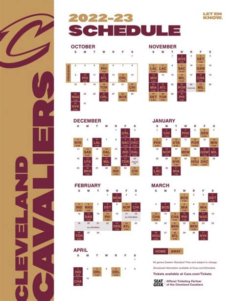 cleveland cavaliers 2023 playoff schedule