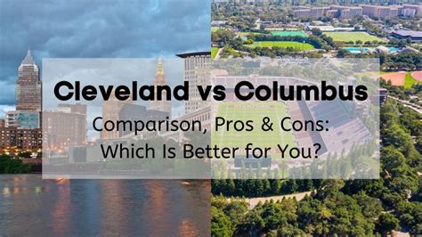 cleveland vs columbus ohio