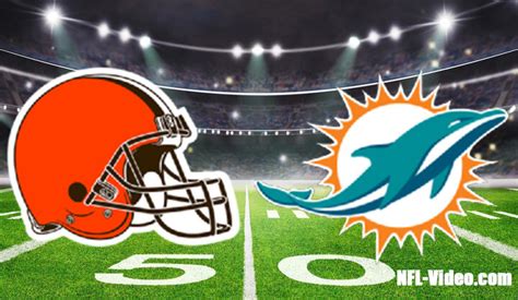 cleveland vs miami nfl