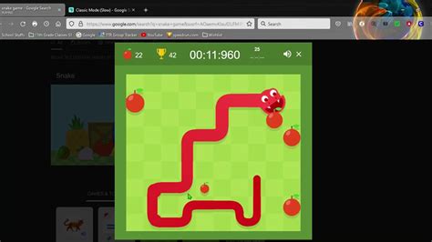 click to play google snake game classic mode