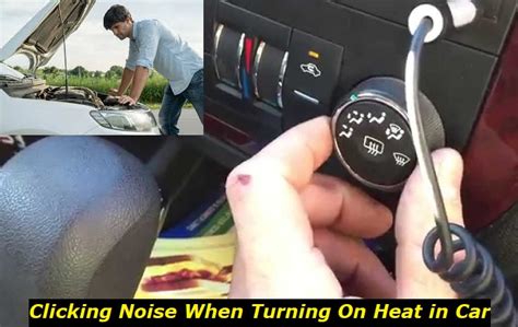 Clicking Noise When Heater Is On In Car