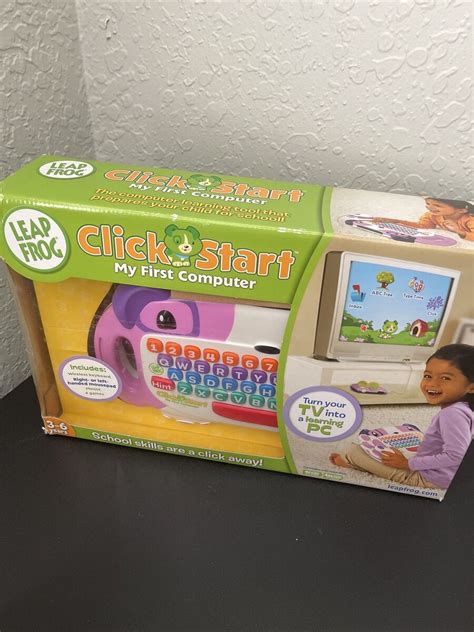 Leap Frog Click Start MY First Computer System Console TV Base Unit