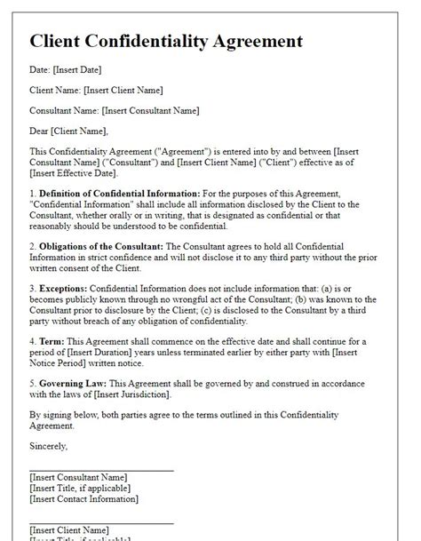 FREE 10+ Sample Confidentiality Agreement Templates in PDF MS Word