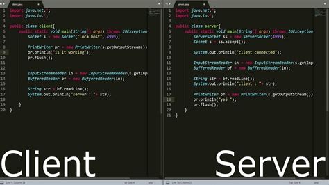 Client Server Example In Java