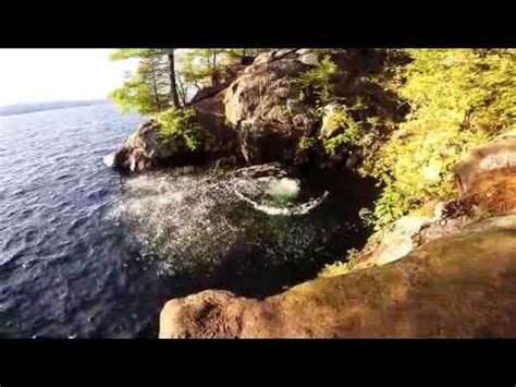 Cliff Diving Lake George