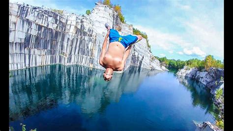 cliff jumping locations