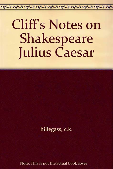 cliff notes for julius caesar