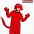 clifford red dog costume
