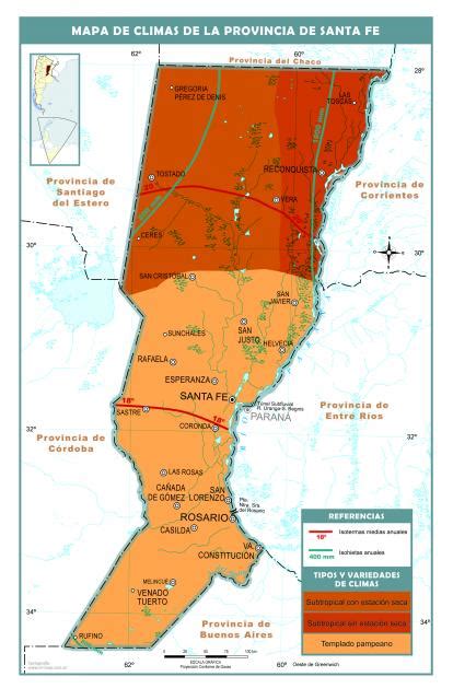 clima de la provincia de santa fe