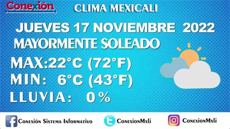 clima en mexicali yahoo