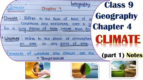 climate class 9 notes by digraj sir pdf