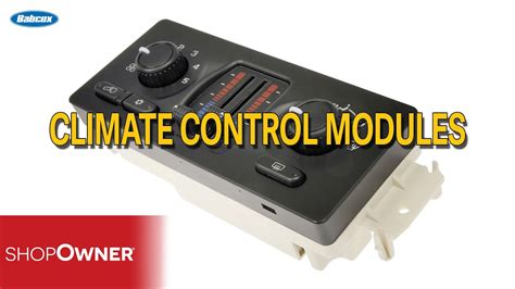 Climate Control Module Function