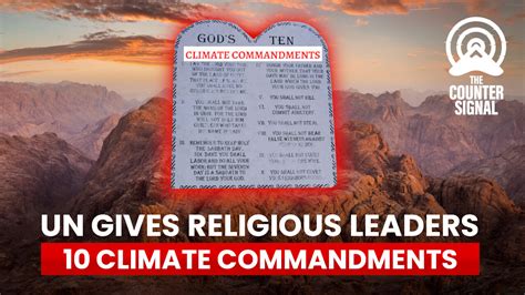 climate justice ten universal commandments