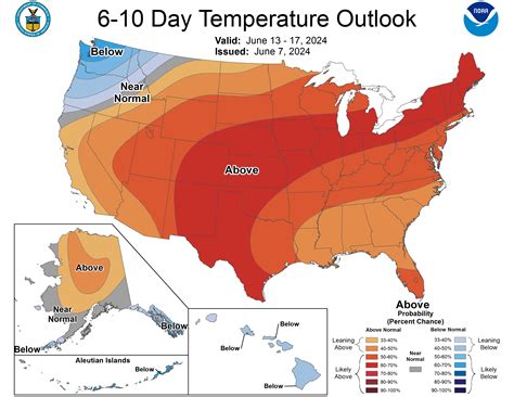 climate prediction center 6-10 day outlook