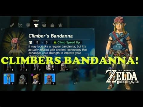 Climbers Hat Botw