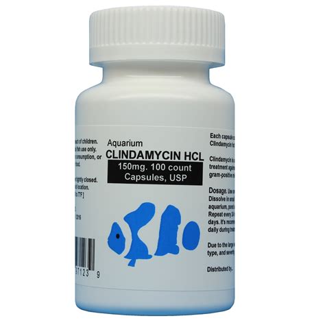 Fish Cin (Clindamycin Hydrochloride) 150mg x 100 Capsules