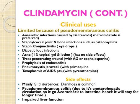 Exploring Clindamycin Uses for Effective Infection Treatment and More