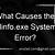 clinfo.exe system error