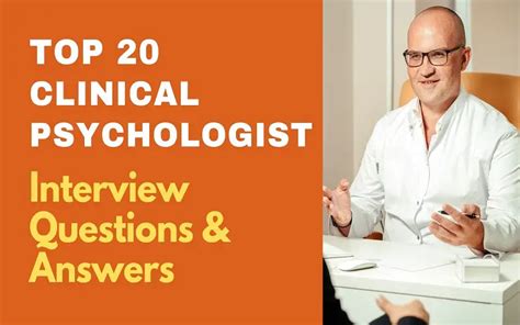 clinical psychology interview questions