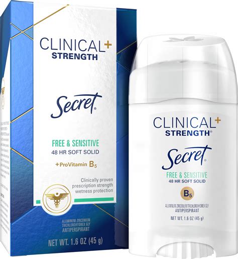 clinical strength deodorant