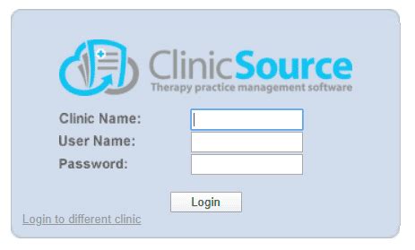 Clinicsource secure login start page WebsiteBeam
