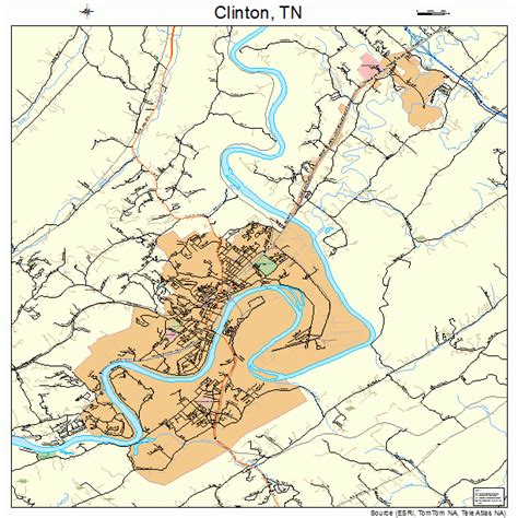 Clinton Tn Gis Map