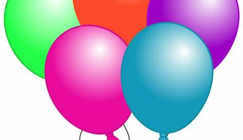 happy birthday balloons png - Clip Art Library