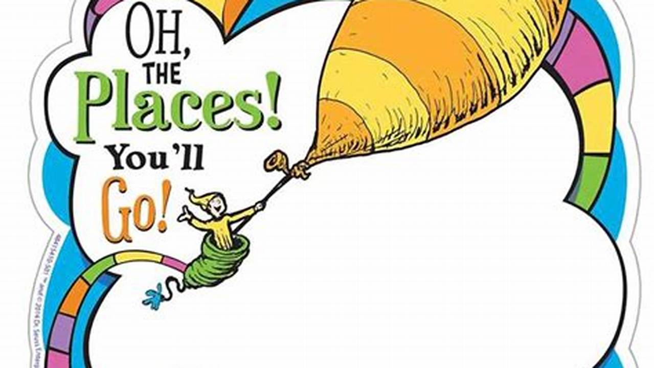 Unlock Visual Storytelling: Discoveries in "Clip Art Oh the Places You'll Go" for Free SVG Cut Files