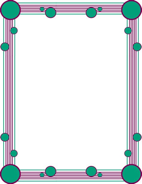Free Simple Page Border Designs To Draw, Download Free Clip Art, Free