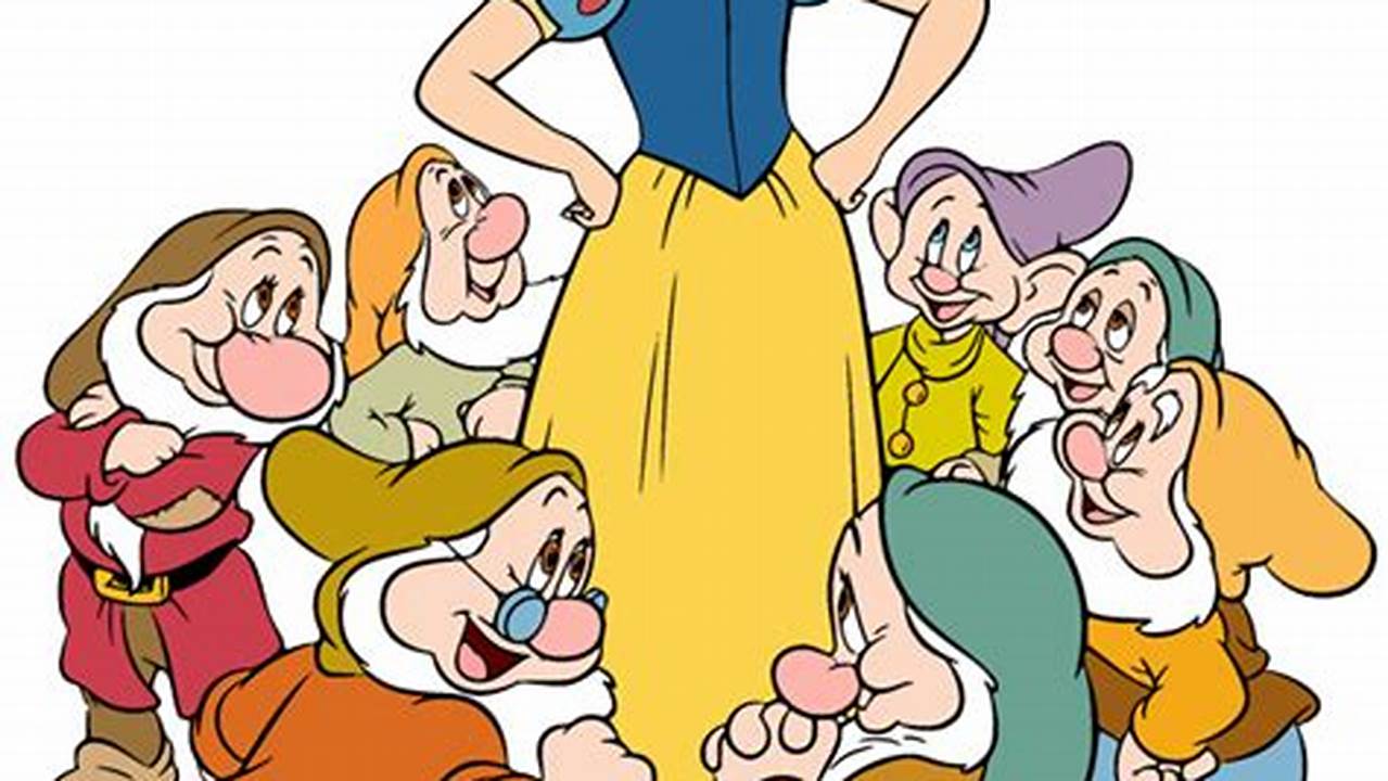 Unveiling the Magic: Explore a Treasure Trove of Free Snow White and the Seven Dwarfs Clip Art