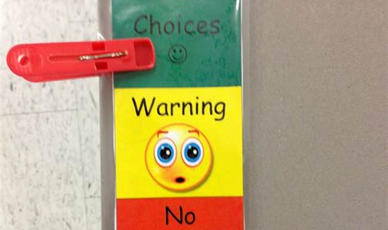 How to Use a Clip Up Clip Down Chart for Effective Kid Behavior Management