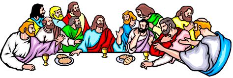 clip art picture of the last supper