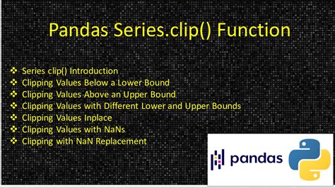 Clip Pandas Example