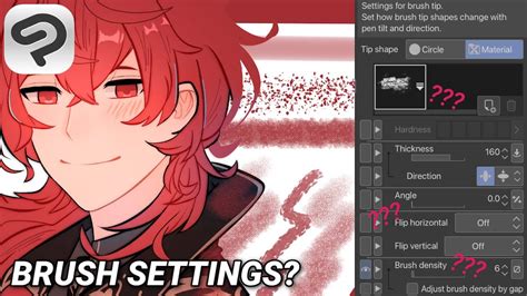 Clip Studio Brush Settings