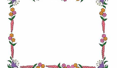 Bordure dessins gratuits Cadre clipart Cadres dessin