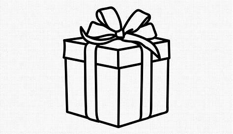 Drawing Presents Christmas Gift Transparent Png Clipart - Gifts Clipart