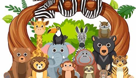 Zoo Animals Clipart | Free download on ClipArtMag