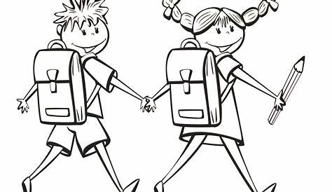 Back To School Clip Art Black And White - ClipArt Best
