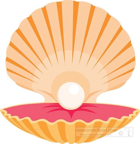 Clipart Clam Shell