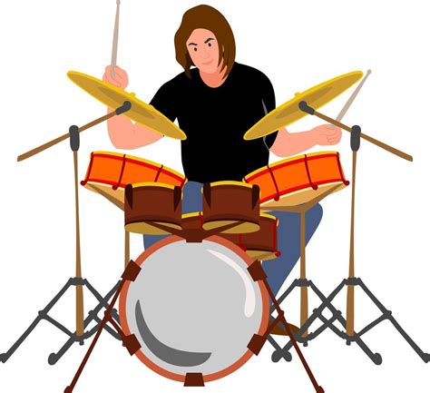 Clipart Drummer