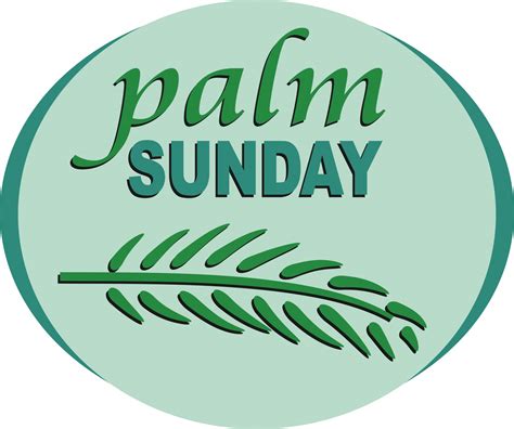 clipart for palm sunday