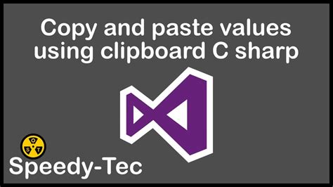 Clipboard Copy Paste C#