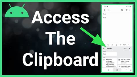 Clipboard Located Android Phone