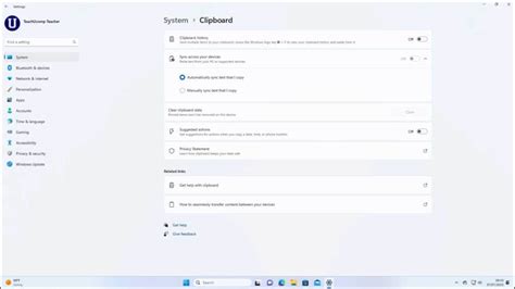 clipboard settings app