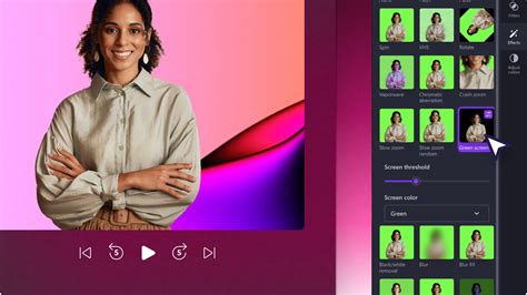 Clipchamp Green Screen