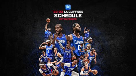 clippers 2022 23 schedule